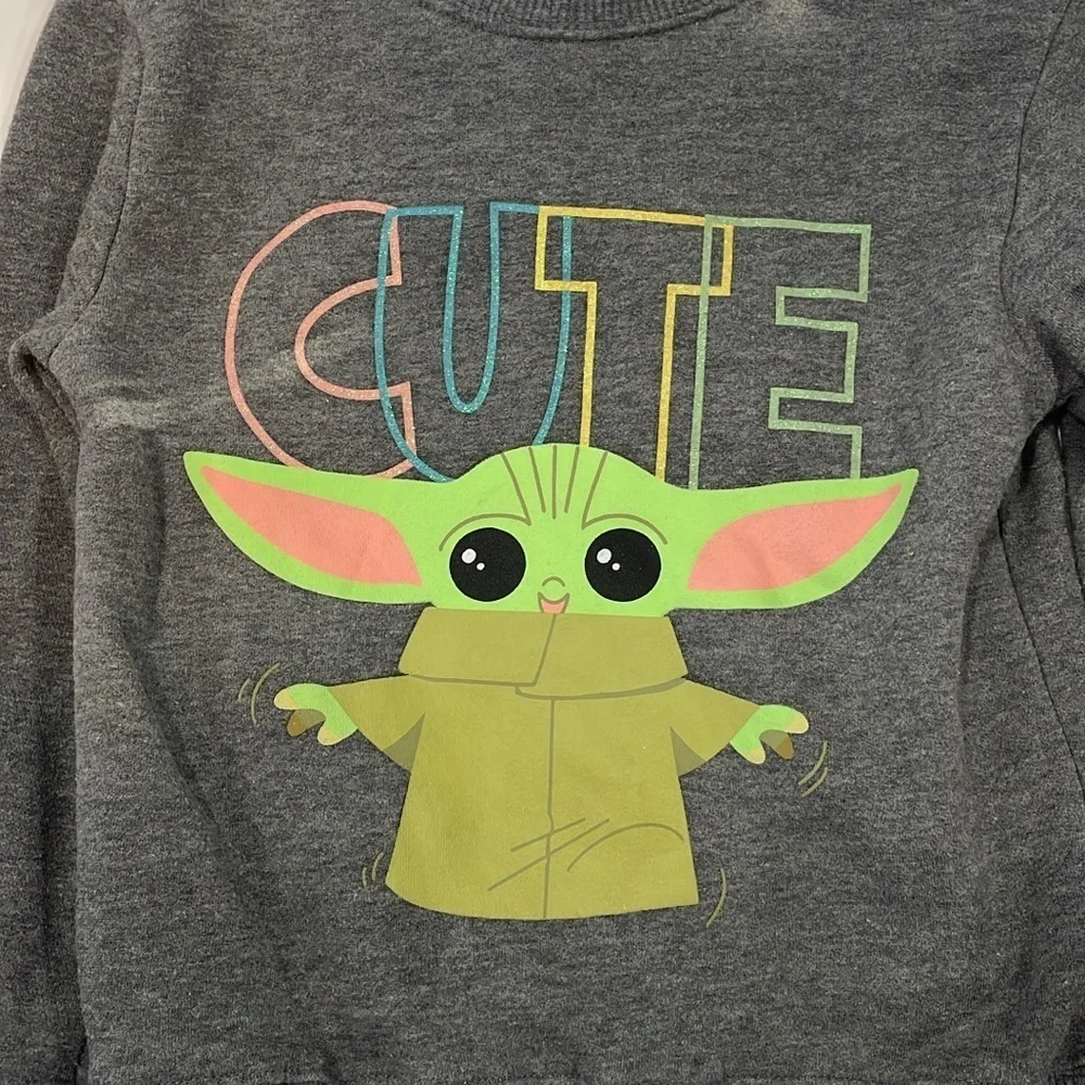 Gray Kids Shirt with Cute Graphic